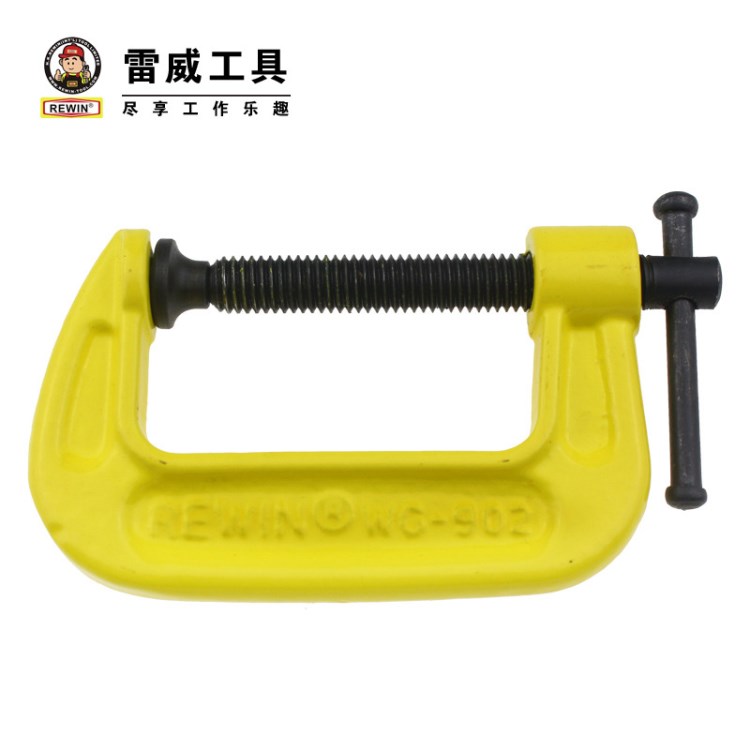 雷威工具重型G字夾C型鑄鐵木工夾加厚型固定夾具