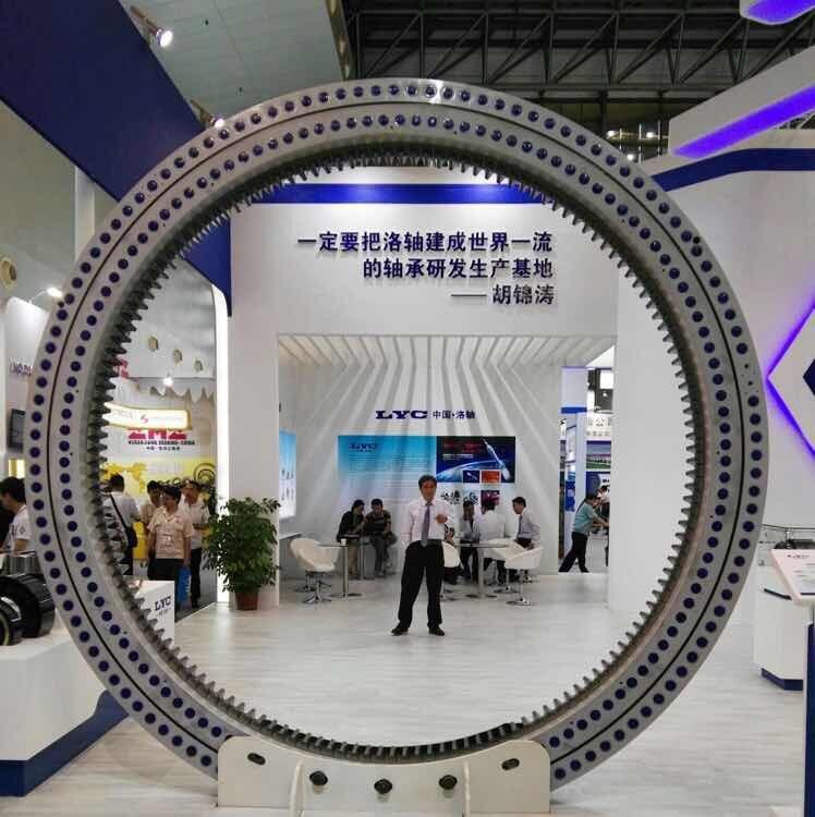 中國洛軸洛陽LYC回轉支承轉盤軸承QJF752回轉裝置杭州直銷