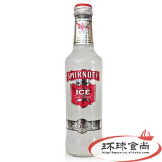 環(huán)球食尚 澳洲SMIRNOFF斯米諾皇冠伏特酒300ml 酒批發(fā)