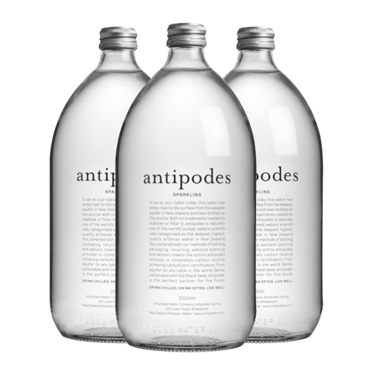 新西蘭綺怡/拓地antipodes礦泉水1L*12瓶 礦泉水