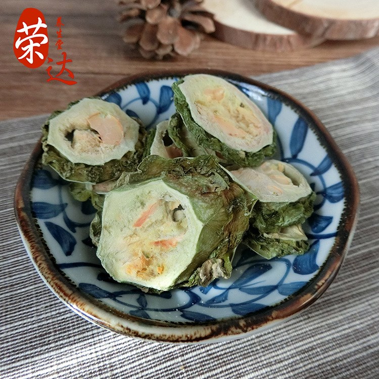 榮達(dá)養(yǎng)生堂 藥材 批發(fā)苦瓜1000克 苦瓜片苦瓜干 苦瓜茶質(zhì)量保