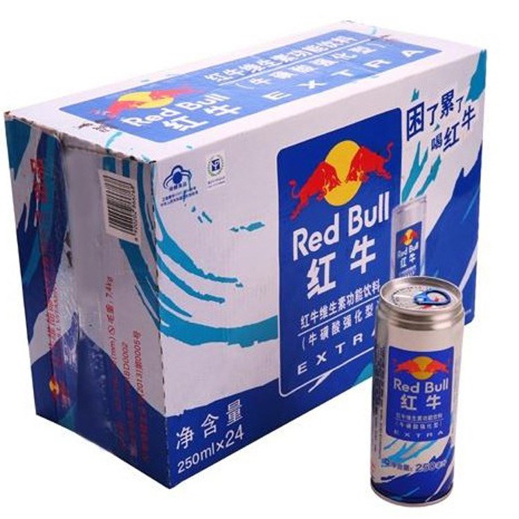 强化红牛 功能饮料250ml/罐 24罐/件 深圳区域批发供应