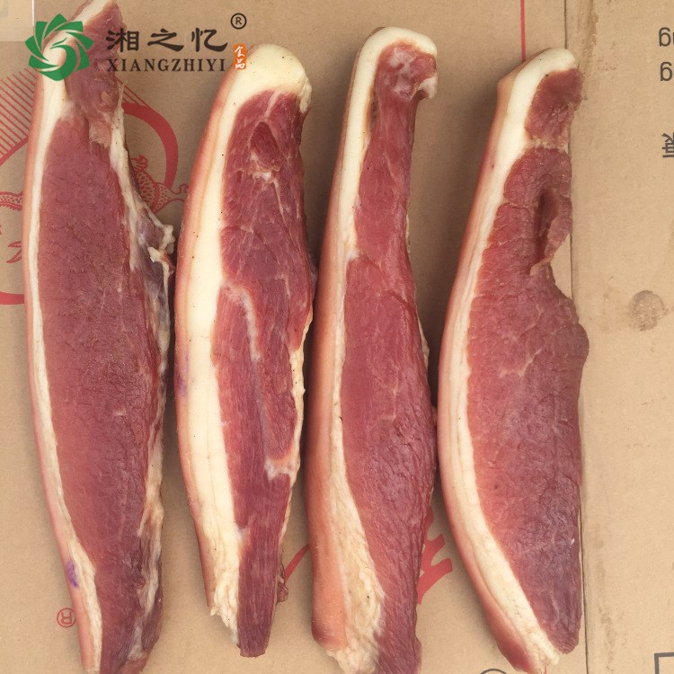 湖北特產(chǎn)食品風吹肉臘肉風干肉腌肉白后腿咸肉500g