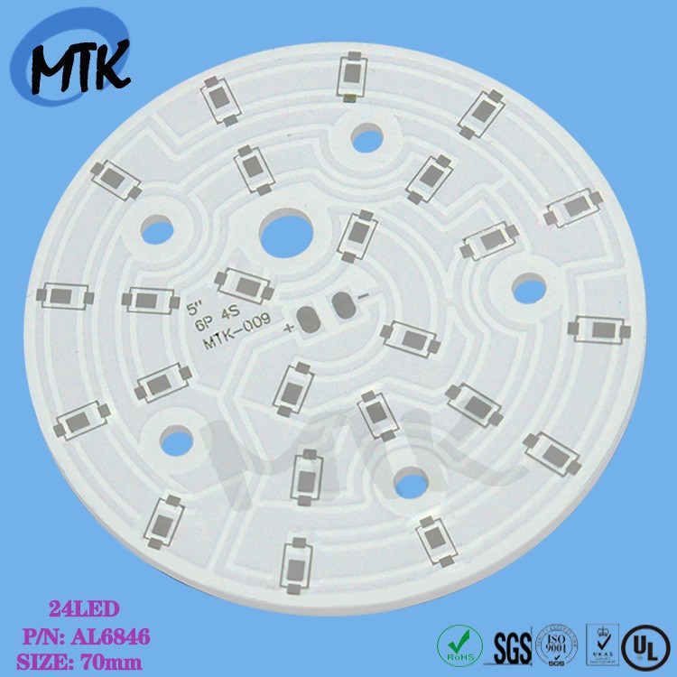 線路板加工 大功率LED鋁基板/銅基板 PCB廠家 PCB板打樣定制