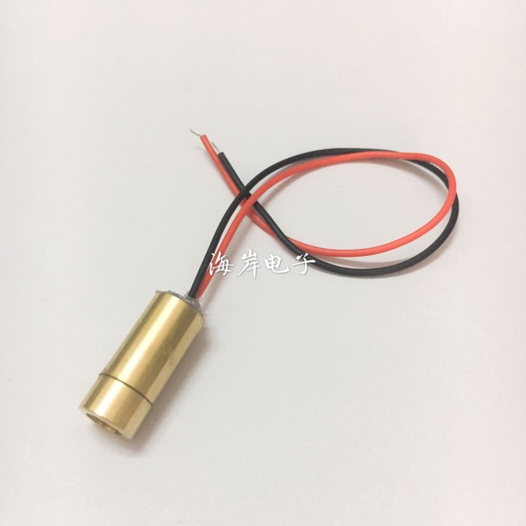 普通級 9mm 十字激光模組 紅光650nm 激光頭 3v/4.5v/5v/可訂做