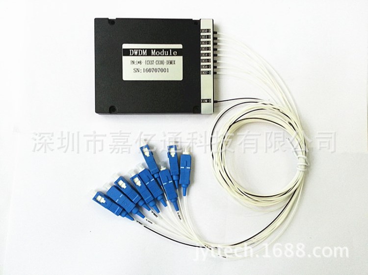 DWDM密波分復(fù)用器 8通道DWDM 8CHDWDM CH30-CH37 DWDM復(fù)用器模塊