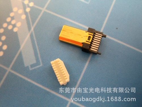 廠家直銷HDMI D TYPE焊線式帶線夾 供應(yīng)切換器和分配器