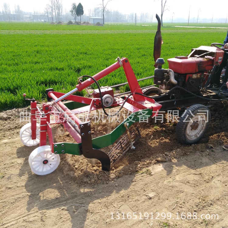 收獲高手【大蒜收割機(jī)地瓜挖掘機(jī)】小四輪車前置挖蒜機(jī)