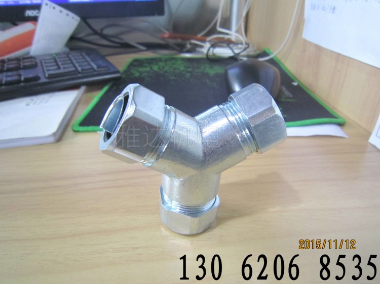 雅達生產Y/T型三通 定做金屬軟管接頭 低價批發