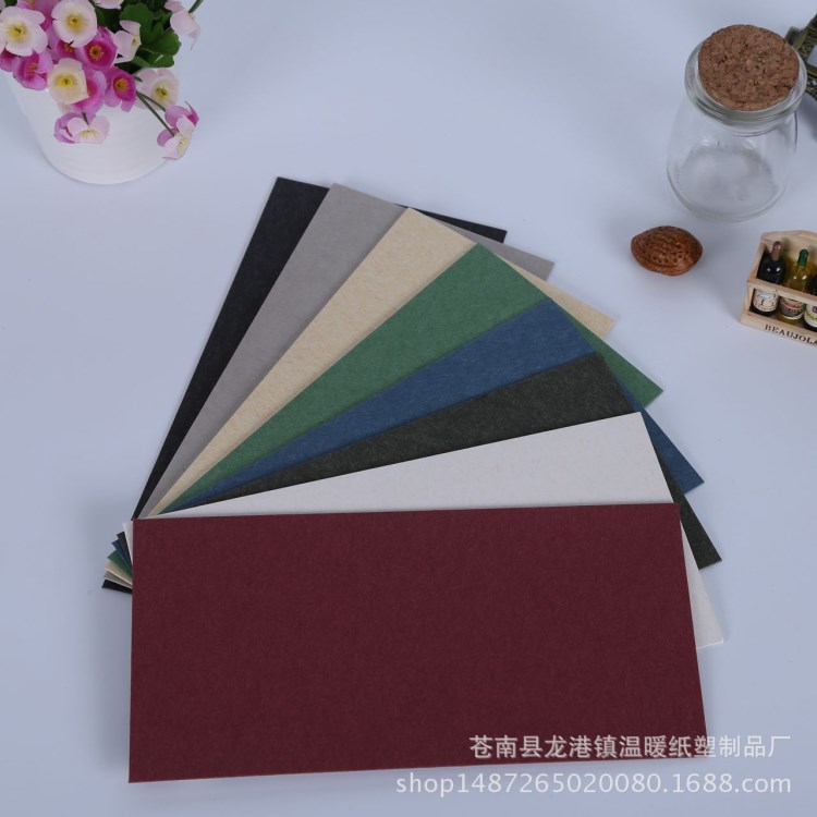 廠家直銷牛皮紙信封 素色空白無印刷 復古樸素 明信片包裝 單張