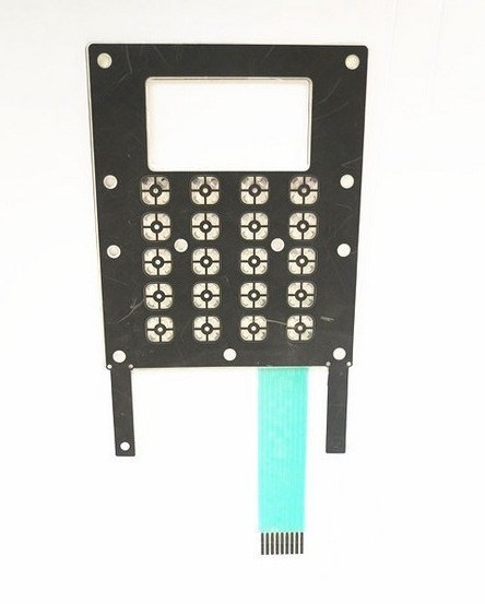 接地加油機薄膜面板 銀獎導電線路加工 金屬彈片導電薄膜開關