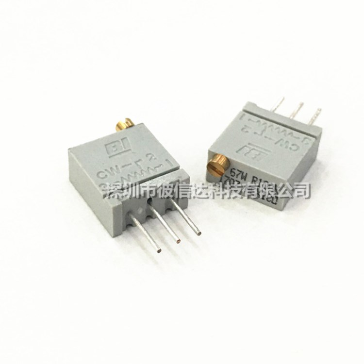 67WR100KLF 100K BI  多圈精密電位器 原裝現貨