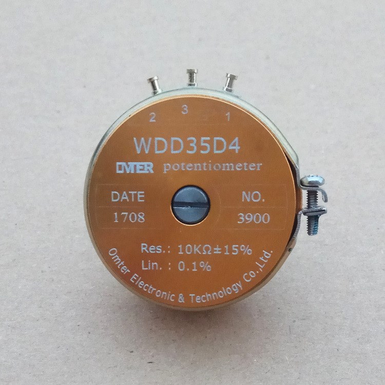 批發(fā)WDD35D4導電塑料電位器WDD35D-4電位器0.1%線性高精度