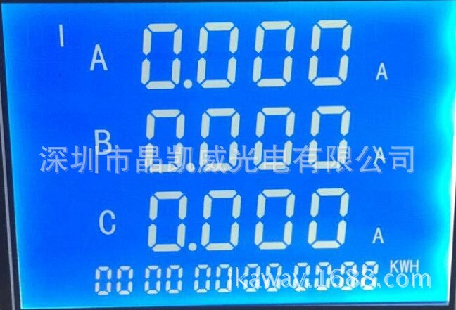 厂家供应LCD 电表  STN屏  多功能仪表段码屏现货供应  1915库存