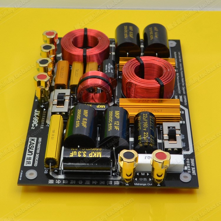 佳讯kasun原厂原装发烧音hifi音箱中高二分频器黑金刚jx99c