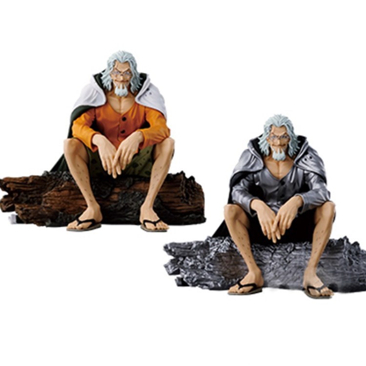 萬利動漫 海賊 造型師X寫真家 雷利坐姿 組立式景品 手辦模型