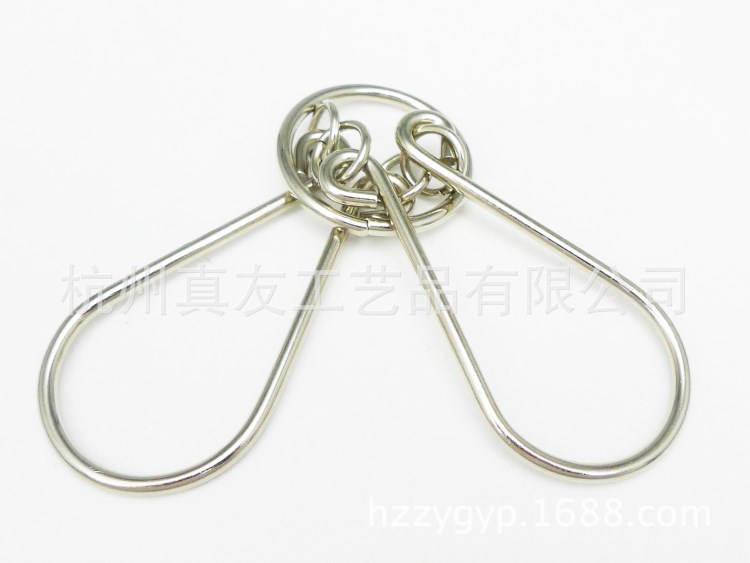 巧環類解鎖 益智解扣 智力解環 初級解鎖玩具 智力解鎖 九連環
