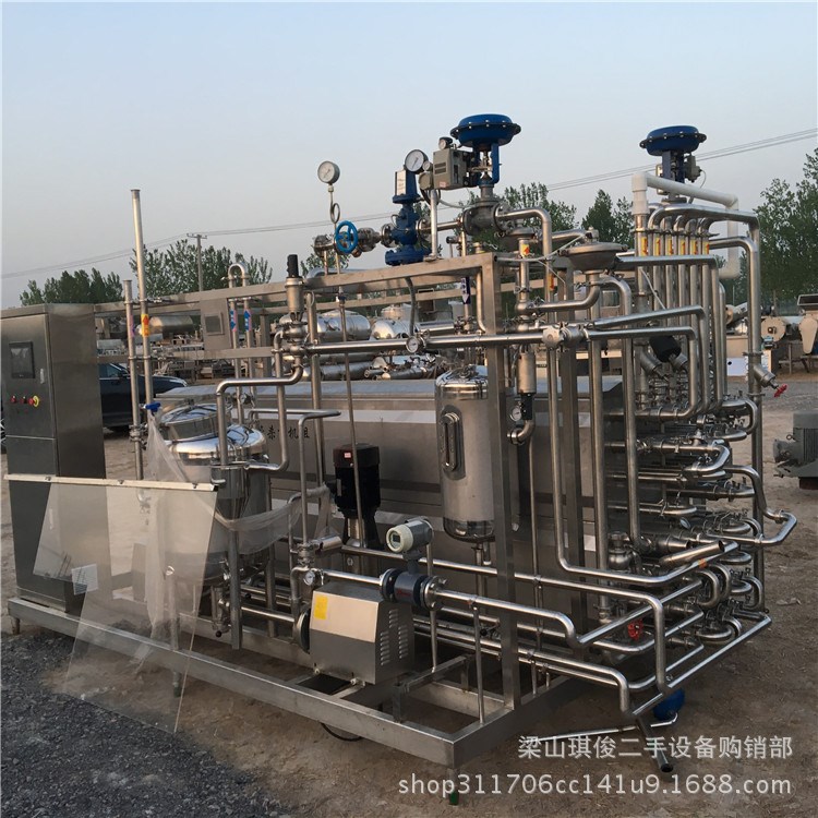 現(xiàn)貨出售二手管式殺菌設(shè)備 二手管式殺菌機(jī) 8噸管式殺菌機(jī)
