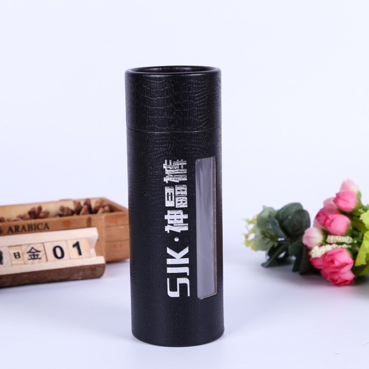 男士內(nèi)衣褲紙罐包裝 白卡紙包裝紙筒 印花LOGO紙罐禮品圓筒