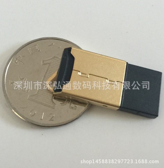廠家直銷 金屬外殼讀卡器 黃金甲迷你TFMicro讀卡器U盤TF讀卡器