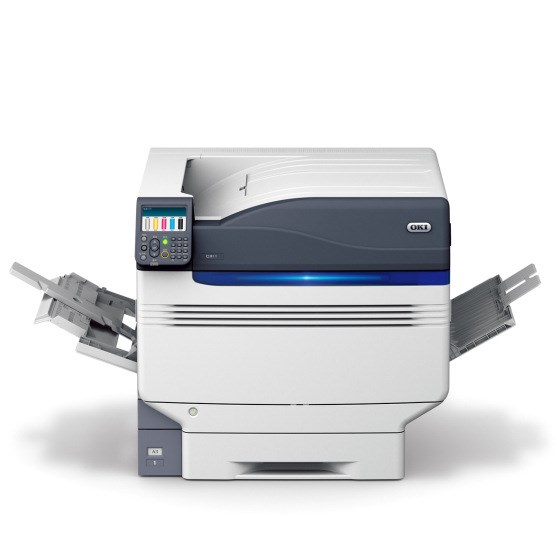 oki c911dn 彩色激光打印机不干胶打印机标签打印机胶片打印机