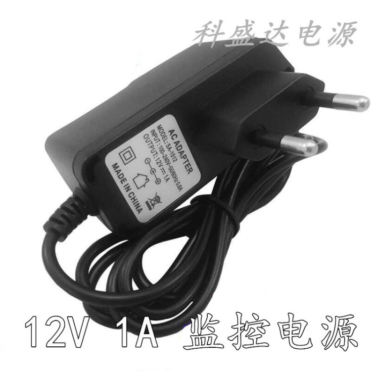 12V 1000mA 適配器 12V 1A 開關(guān)電源攝像頭閉路監(jiān)控器紅外線