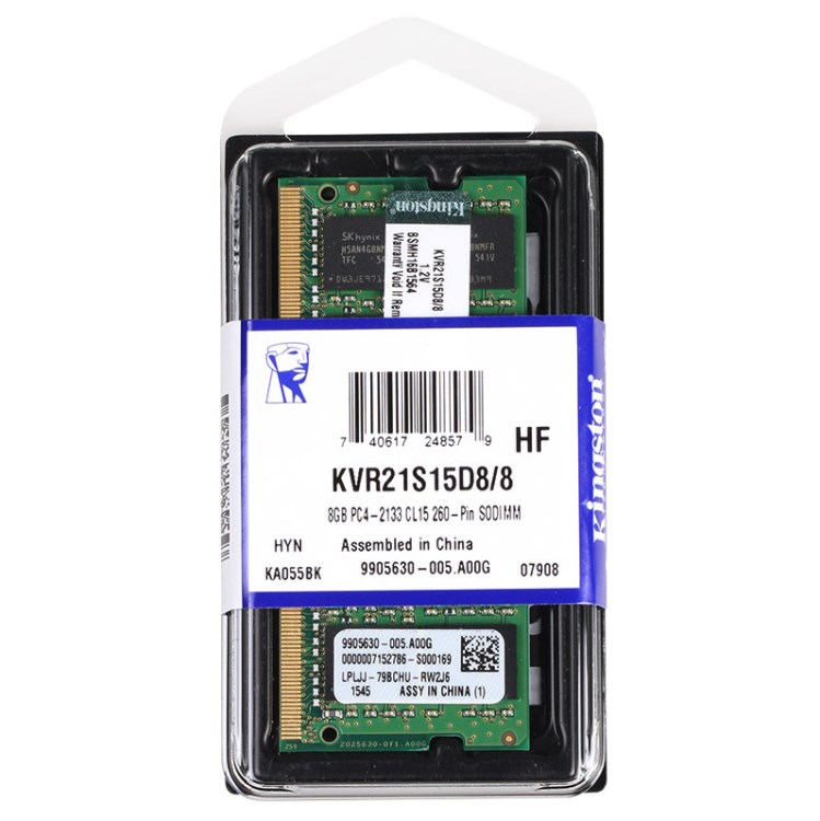 金士頓DDR4-2400-8G 筆記本內(nèi)存