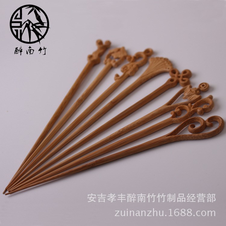 廠家直銷批發(fā)手工竹雕古典茶針 竹木茶撥茶扒茶道 功夫茶具零配件