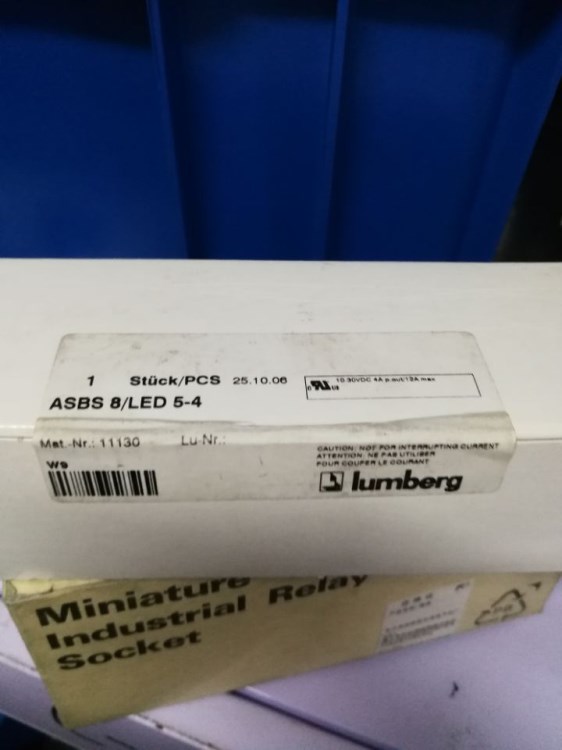 全新原裝LUMBERG連接器ASBS 8/LED 5-4