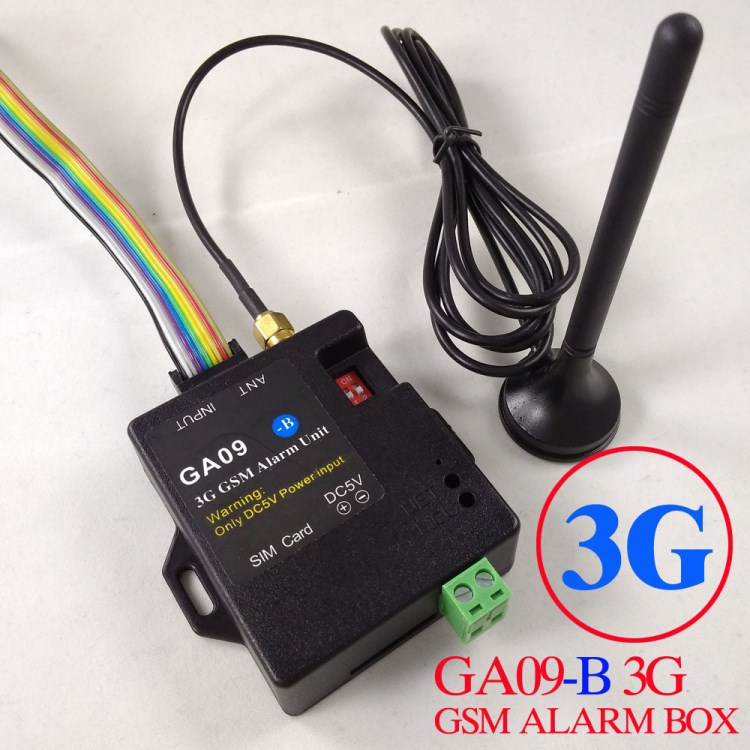 3G版本的GSM八路報(bào)警短信或者呼叫報(bào)警主機(jī)GA09-B