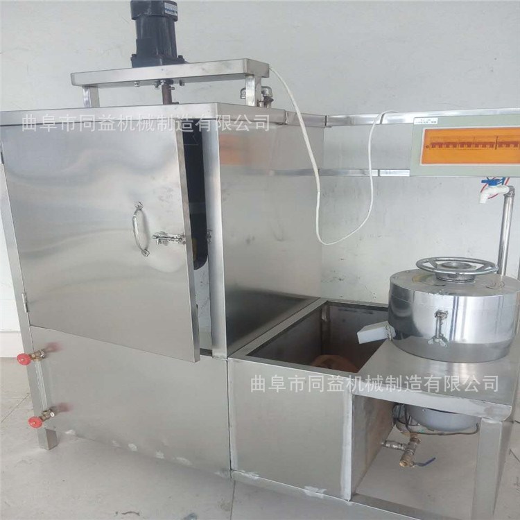 新鮮豆油皮嫩豆腐 可現場加工生產 豆腐機 漿渣分離式豆漿機