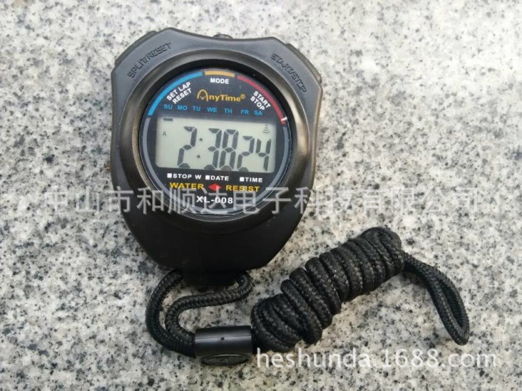 008防水秒表STOPWATCH 停表 碼表 ANYTIME 計時記分用具秒表