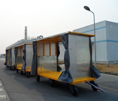 防雨棚蓬平板拖車 牽引 廂箱式雨簾拖掛車