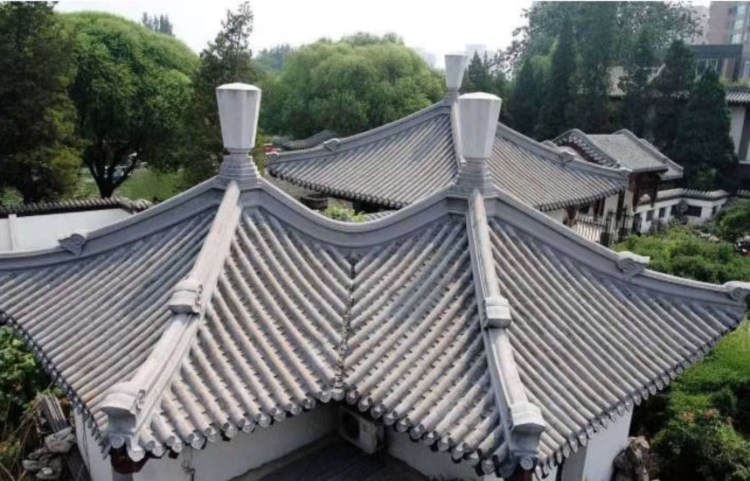 仿古建筑工程裝修復(fù)古建筑中式?jīng)鐾らL(zhǎng)廊材料廠家價(jià)格