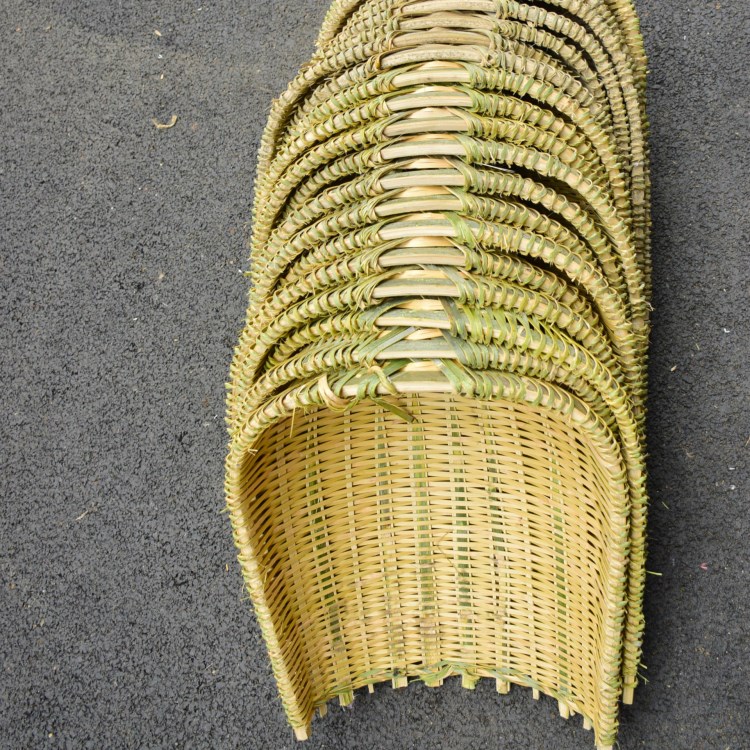 竹制品撮箕箢箕簸箕籮筐打掃清潔收納用具小撮箕竹箢箕