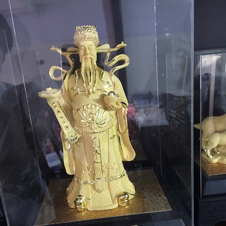 廠家直銷 絨沙金大財(cái)神   飄帶財(cái)神絨沙金擺件工藝禮品財(cái)神絨沙金