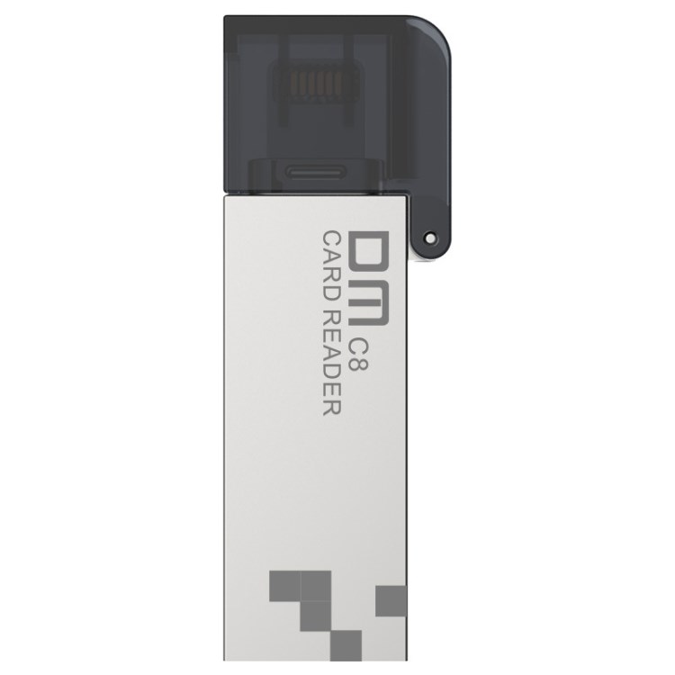 DM CR008蘋果讀卡器lightning+USB3.0  TF讀卡器禮品定制