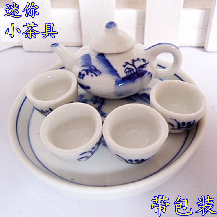 地中海風(fēng)格 家居裝飾迷你小茶具套裝出售旅游熱賣(mài)飾品 陶瓷工藝品