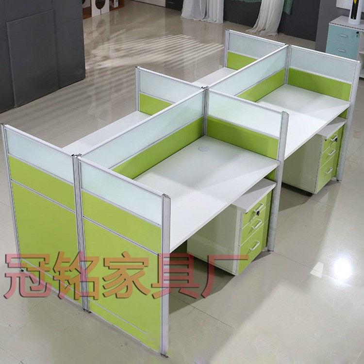 貴陽安順冠銘家具廠直銷屏風工位屏風辦公桌職員辦公桌拆裝維修桌