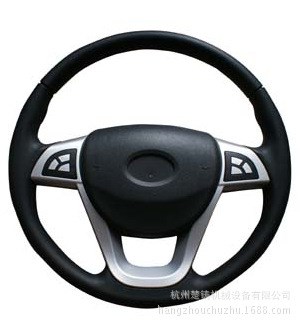 汽車轉(zhuǎn)向盤 直徑300-500 可按客戶圖紙制作 可附帶多功能按鍵