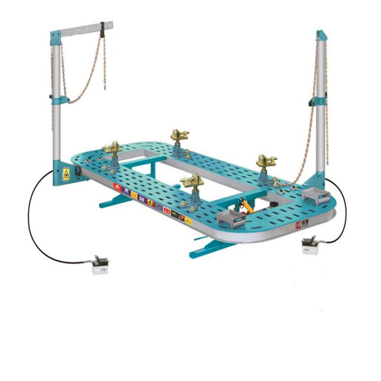 汽車大梁校正儀割孔整板車身校正平臺鈑金手術(shù)臺