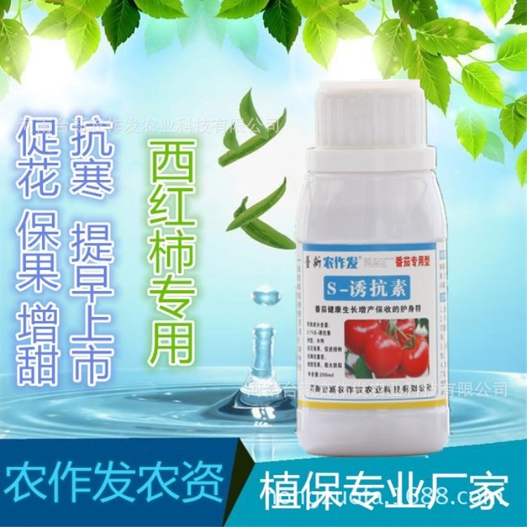農作發s誘抗素西紅柿專用蕓苔素 保花座果膨大著色增甜防裂 葉面
