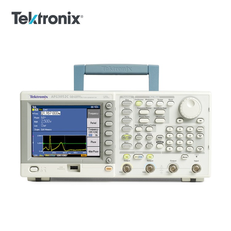 代理泰克/Tektronix任意函数信号发生器AFG3052C 2通道 50MHz