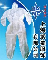 12SP/紫竹供应 一次性防护服食品服透气膜无纺布化学防护服洁净服