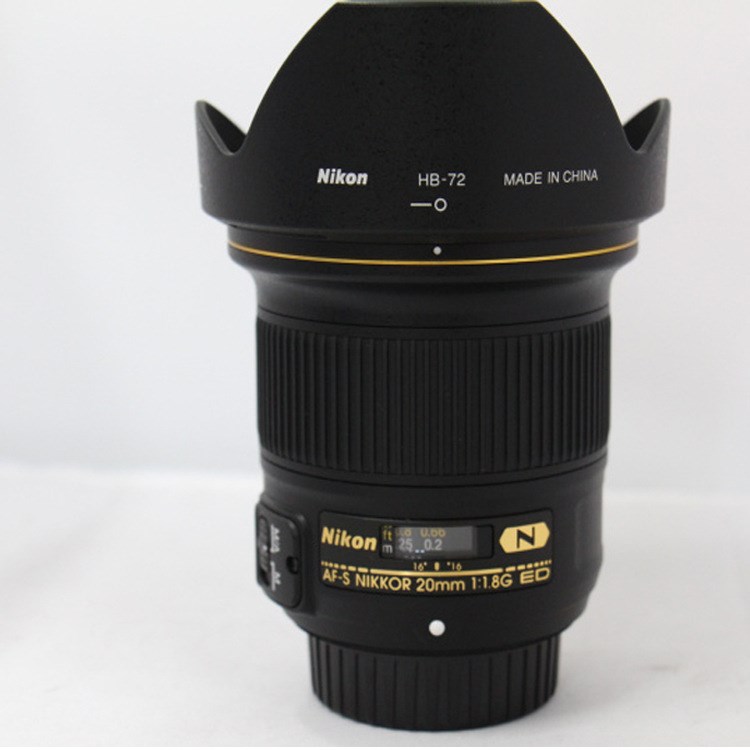 尼康鏡頭AF-S  尼克爾20mm f/1.8G ED  廣角定焦鏡頭 行貨