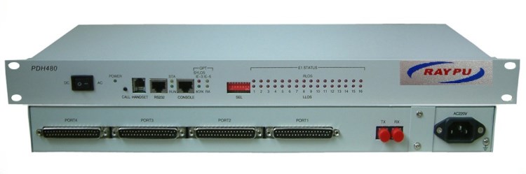 RAYPU RP-A120HA多業務光傳輸設備，PCM光端機