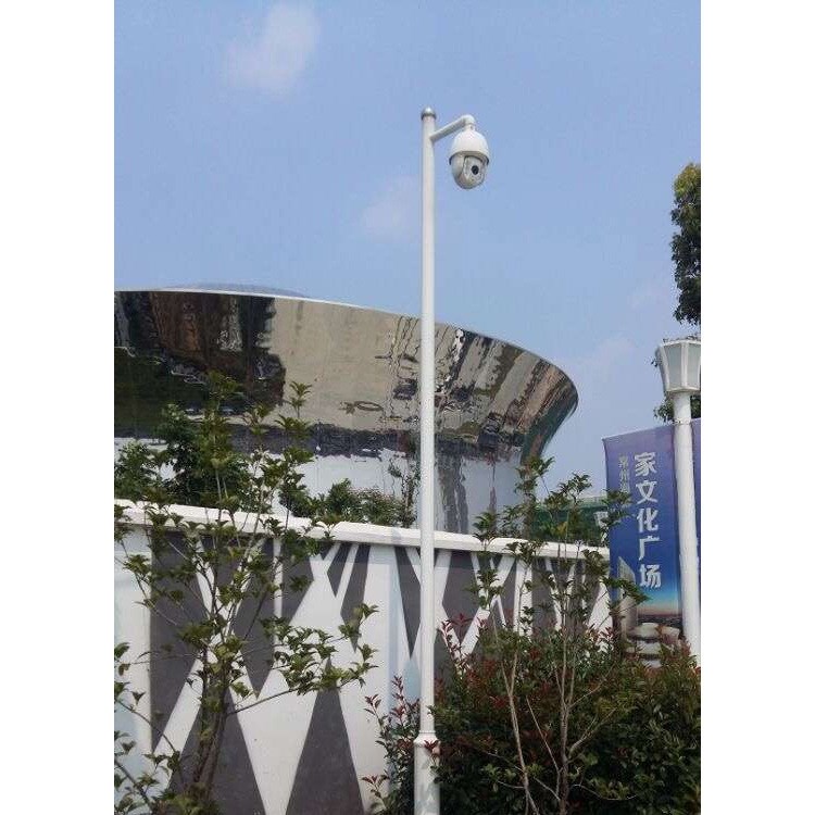 監控立桿小區戶外1/2/3/3.5/4/5/6米不銹鋼監控桿子槍機球機支架