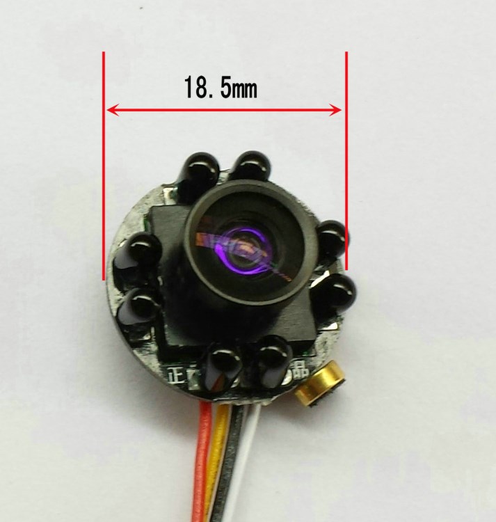 600tvl高清FPV camera 廣角魚眼鏡頭RCA有線紅外mini監(jiān)控?cái)z像頭