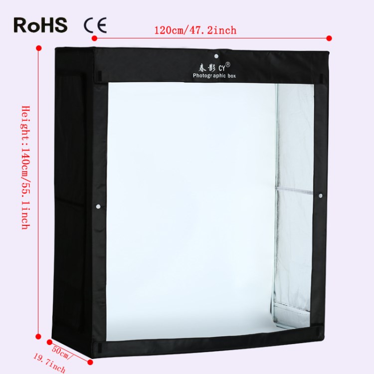 120CM*140CM便捷攝影器材 攝影棚影室燈閃光燈攝像棚柔光箱