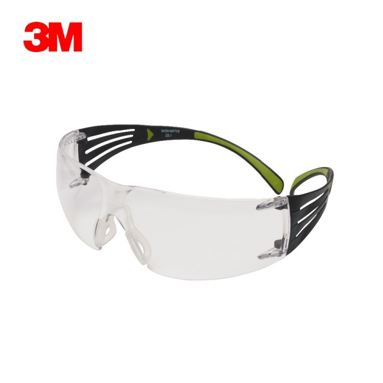 3M SF401AF 眼部防護(hù) 透明防霧防護(hù)眼鏡